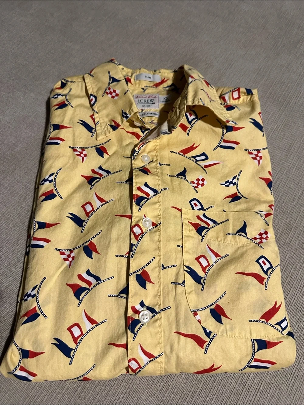 Men’s J Crew XS short sleeve button up
